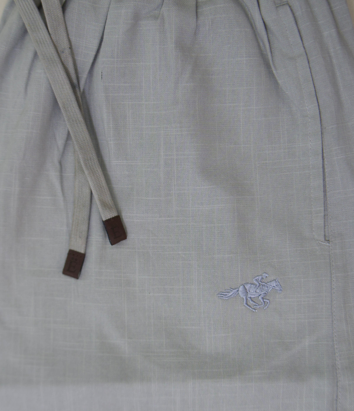 Linen Cotton Trouser — Silver Moon