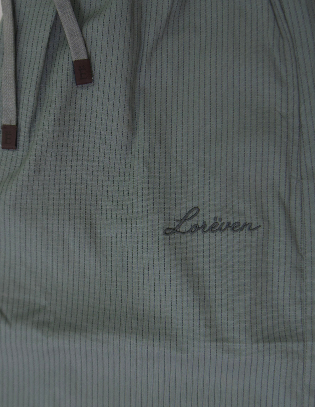 Striped Linen Trouser — Rosemary